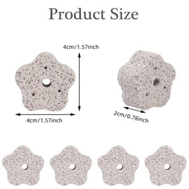 MBUYGYUO 8 Pcs Pet Teeth Grinding Stone Teeths Care Mineral Stone Calcium Chew Toy Teeth Molar Toy for Parrot Rabbit Hamster Rat Chinchilla