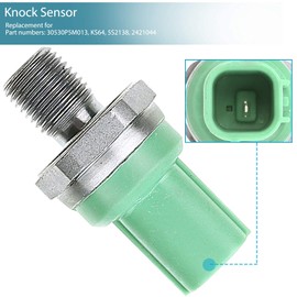 A-Premium Ignition Knock Sensor Compatible with Honda Accord 1998-2002 Odyssey 1998 & Acura CL & Isuzu Oasis 1998-1999 L4 2.2L 2.3L, Replace# 30530P5M013