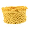 CAXUSD Nordic Style Cotton Rope Basket Versatile Storage for Cosmetics
