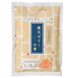Tomizawa Agar Jelly Ingredients (Strawberry) / 4.4 oz (125 g) x 2, Tomisawa Shoten Agar Jelly