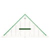 M+R 723320000 Set Square 32 cm Clear Backing – Green