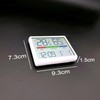 JZK Small Digital Room Thermometer Hygrometer with Clock and Large