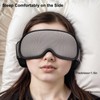 ZOZZGO Noise Reduction Ear Muffs Eye Mask for Sleeping Set,