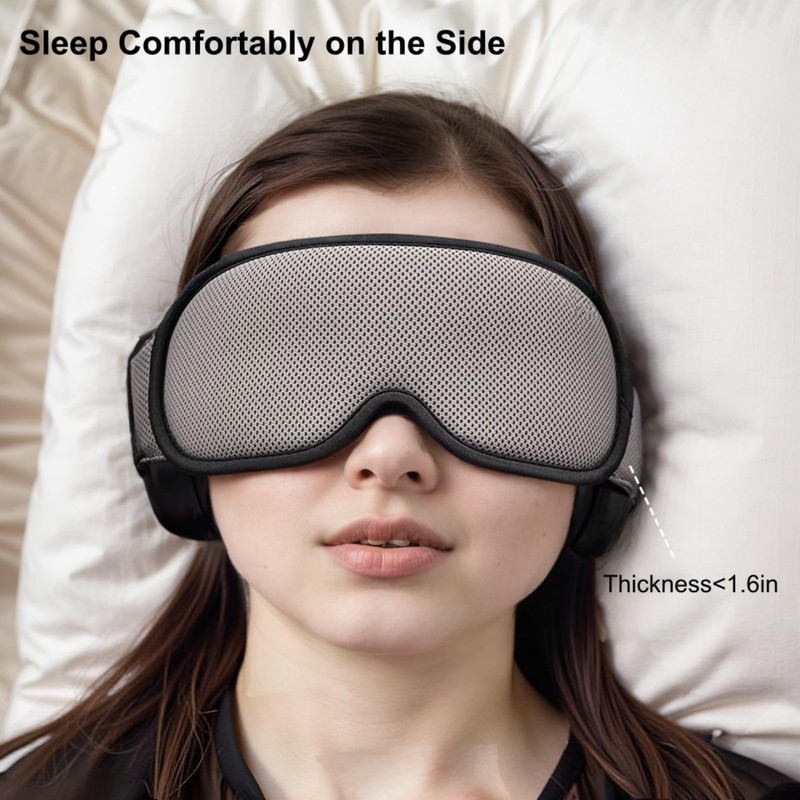 ZOZZGO Noise Reduction Ear Muffs Eye Mask for Sleeping Set,