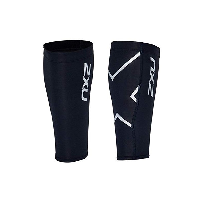 [2XU] Two Times You Unisex Compression Calf Guard Black (BLK/BLK)