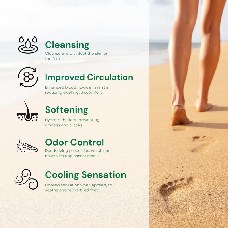 Foot Cream Lemon Oil and Mint Oil 500 ml
