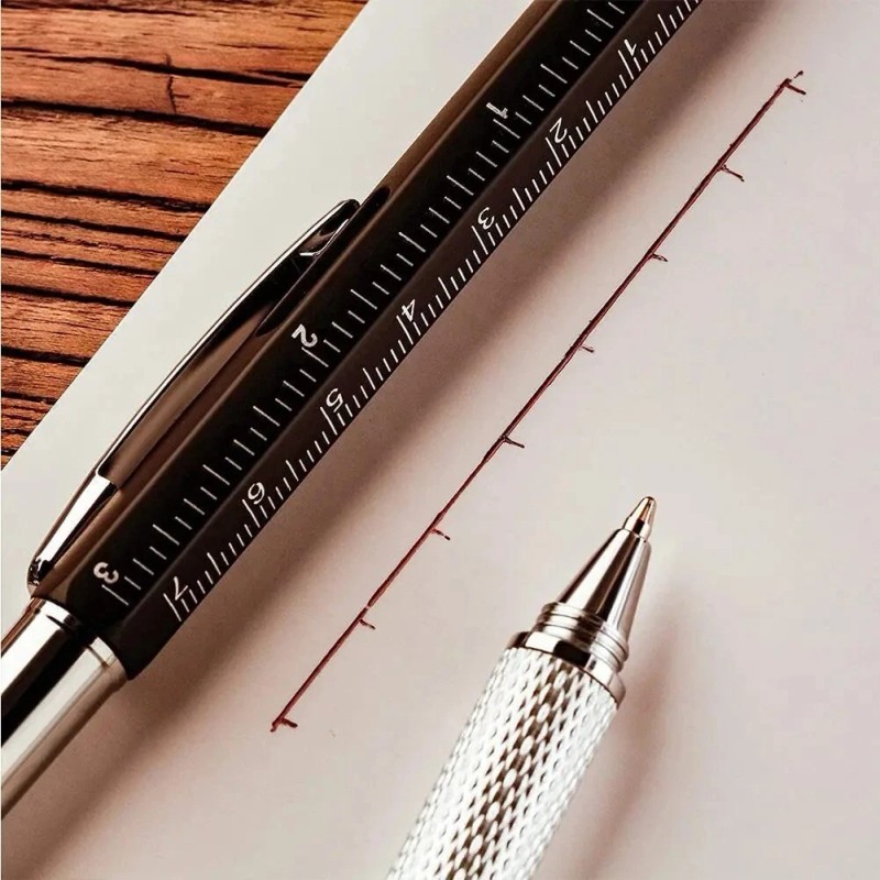 Unbranded 7 in1 Multifunction Ballpoint Pen with Modern Handheld Tool