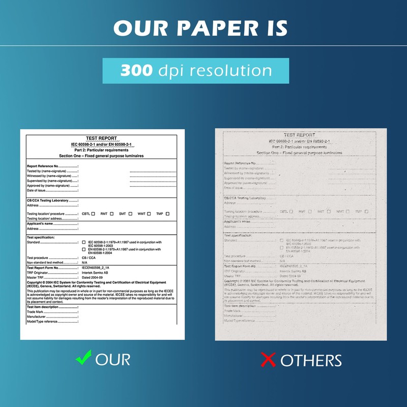 HPRT Thermal Paper US Letter Size for Portable Thermal Printer
