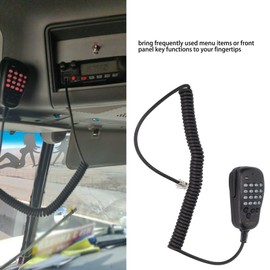 Shoulder Mic for Two-Way Radios, Handheld Speaker Microphone with Button Control, Universal Fit for MH-48, FT-8800R, FT-8900R, FT-7900R, and FT-1807, for Hands-Free Communication, Field Ready