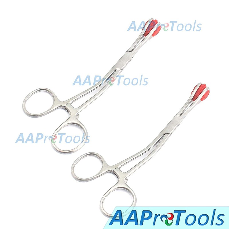 AAProTools Rubber Jaws for Young Tongue Seizing Forceps (Pack of