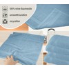 Lashuma Linz Kitchen Towels, Doves, Blue, Set of 4, Terry