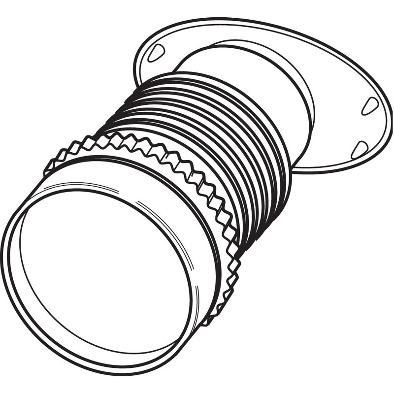 Prime-Line U 9917 White, High-Impact Plastic, Giant Screen Door Viewer