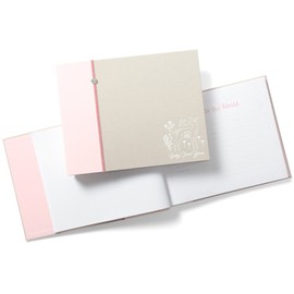 C.R. Gibson Pink Deer Baby's First Year Memory Book, 12.5" W x 9.75" H, 64 Pages