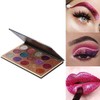 Beauty Glazed Glitzer Lidschatten Palette,15 Farben Shimmer Ultra Pigmented Makeup