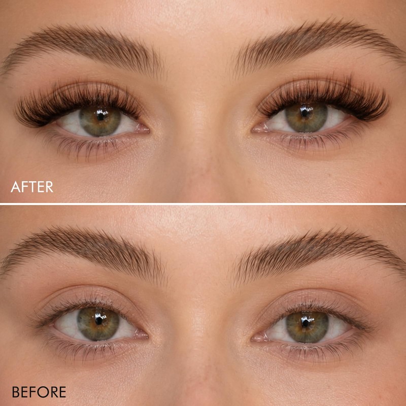 Brown Lashes False Eyelashes Natural Lashes Strips Short Eyelash Wispy
