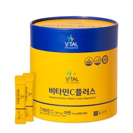 Chong Kun Dang Vitamin C1000 Zinc Vital Program 120 Packets Active Oxygen Large Capacity Vitamin Antioxidant / 종근당비타민C1000 아연 바이탈프로그램 120포 활성산소 대용량 비타민 항산화
