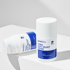 Palms Terra Silky Velvet Cream 50g Tone-up radiance moisture moisturizing cream blemish relief / 팜스 테라 실키 벨벳 크림 50g 톤업 광채 수분 보습크림 잡티완화