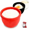 Topcover Silicone Bowl Liners for Kitchen,Silicone Liners Mixer for 5