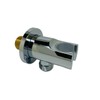 Wall Connection Elbow with Shower Holder Holder, Chrome, 1/2 Inch,