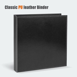 Comic Book Storage Album, Comic Book Binder - for Current, Silver Age, Regular Comics Bagged and Boarded, Binder with 12 Super Heavyweight Sleeves, Acid-Free, Gift for Comic Collectors