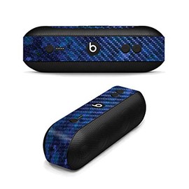 MightySkins Carbon Fiber Skin for Beats by Dr. Dre Pill Plus - Carved Wood | Protective, Durable Textured Carbon Fiber Finish | Easy to Apply, Remove, and Change Styles | Made in The USA