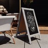 A Frame Chalkboard by HBCY Creations: 40x20 Solid Wood A-Frame