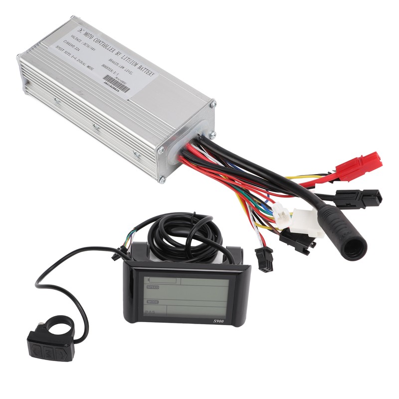 Electric Bicycle Modification Kit Controller Display Thumb Throttle Power Pedal