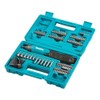 Makita DF001DW 3.6V Lithium-Ion 1/4" Hex Screwdriver Kit, Teal, 3.6V