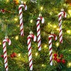 6 PCS Candy Cane Christmas Decorations,Christmas Candy Cane Decoration,Christmas Decorations,Candy