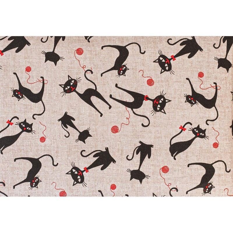 Mimi The cat Neck Pillow with Stand-up Collar, Cherry Stone