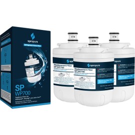 SpiroPure SP-WP700 NSF Certified Refrigerator Water Filter Replacement for UKF7003, UKF7002AXX, EDR7D1, UKF7003AXX, UKF-7003, 7003, FILTER 7 (3 Pack)