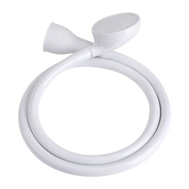 Sink Spray Hose, Portable Sink Faucet Sprayer Attachment Push On Handheld Shower Head Spray Hose for Bathing Baby,Pets,Washing Hair,Rinsing Vegetables (Single Head)