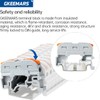 GKEEMARS DIN Terminal Blocks, Universal Wiring Connector Lever Wire Connectors