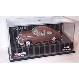 Corgi classic jaguar MKII hard top bronze car 1:43 scale diecast model