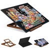 Tektalk Foldable Jigsaw Puzzle Board with 3 angle adjustable Bracket
