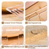 Soimuk Router Templates for Woodworking,Router Jig Butterfly Inlay Templates Decorative,13-in-1