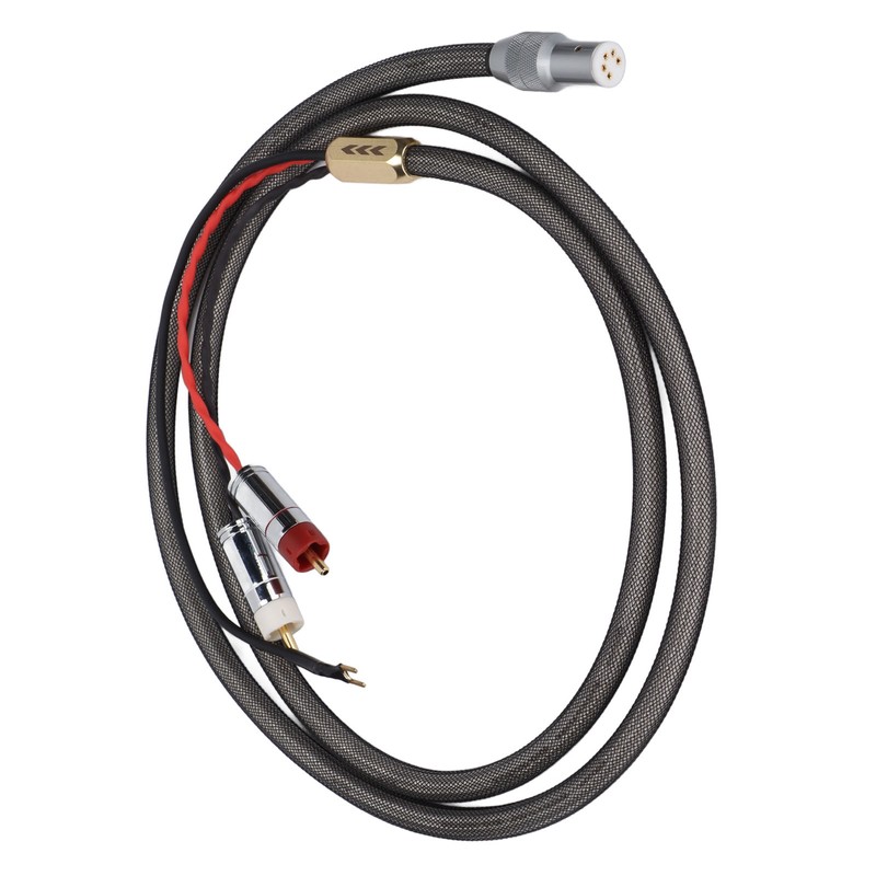Xangsane XS‑0609 Vinyl Tonearm Cable Silver Plated Vinyl LP RCA