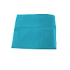VELILLA Delantal Corto Comandero Short Cooking Apron, Light Turquoise, One