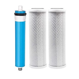 American Water Solutions Compatible for GE FX12P FX12M Compatible Filter Combo Set for GXRM10RBL RO System