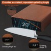 Rolling Knife Sharpener, Knife Sharpening with Industry Diamonds Disc for