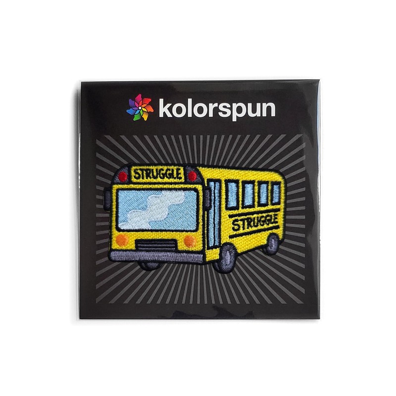 Kolorspun Struggle camión Parche (respaldo termostático)
