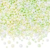 SUNNYCLUE 1 Box 1500 Pieces Beads Without Hole Green Bubble
