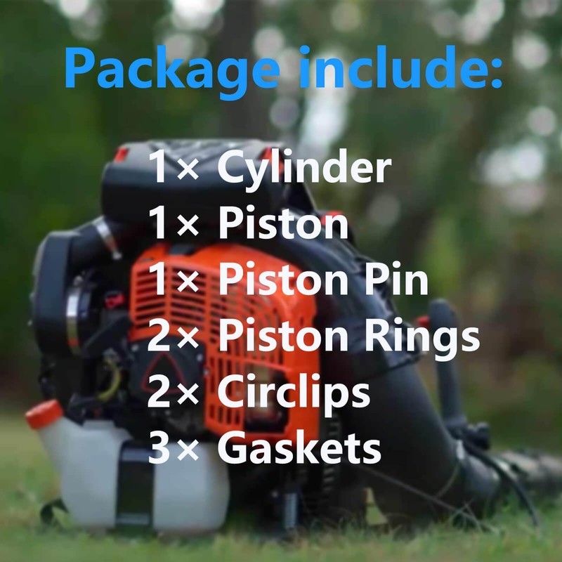 Cylinder Piston Kit Compatible with Echo PB-8010H PB-8010T PB-9010H PB-9010T