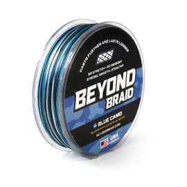 Beyond Braid Blue Camo 500 Yards 30lb