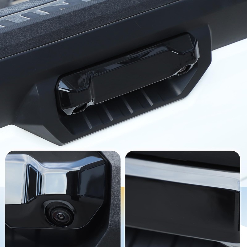 LLKUANG ABS Car Tailgate Handle Decorative Cover Fit for Toyota