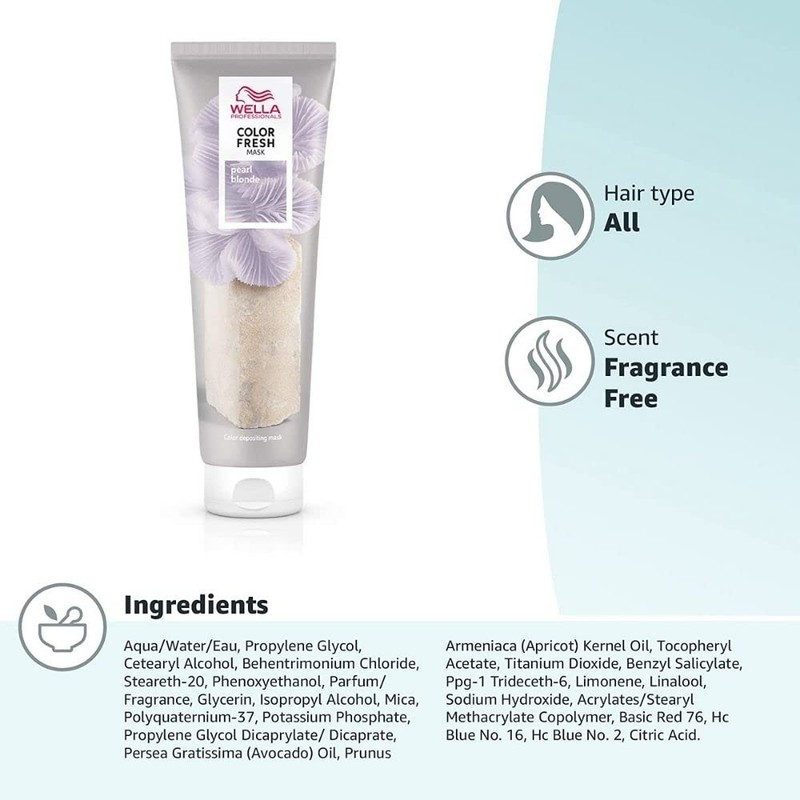 2 x WELLA Color Fresh Semi-Permanent Hair Mask 150 ml