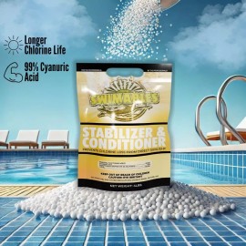 DPM Pool Stabilizer and Conditioner for Swimming Pools/Spa | 99% Cyanuric Acid 4 Lbs