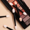 100 Pcs Dual Sided Eyeshadow Brush Disposable Eye Shadow Applicator