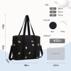 Shaelyka Super Cute Bear Embroidered Mother's Bag, Tote Bag, Ultra