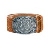 Traditional Costume Belt with Embroidery - Genuine Leather Belt, Original
